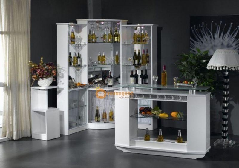 Tủ rượu hiện đại- lựa chọn lí tưởng cho không gian nội thất